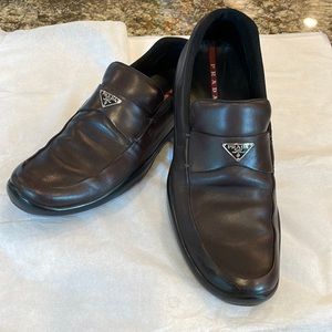 Prada Brown leather shoes